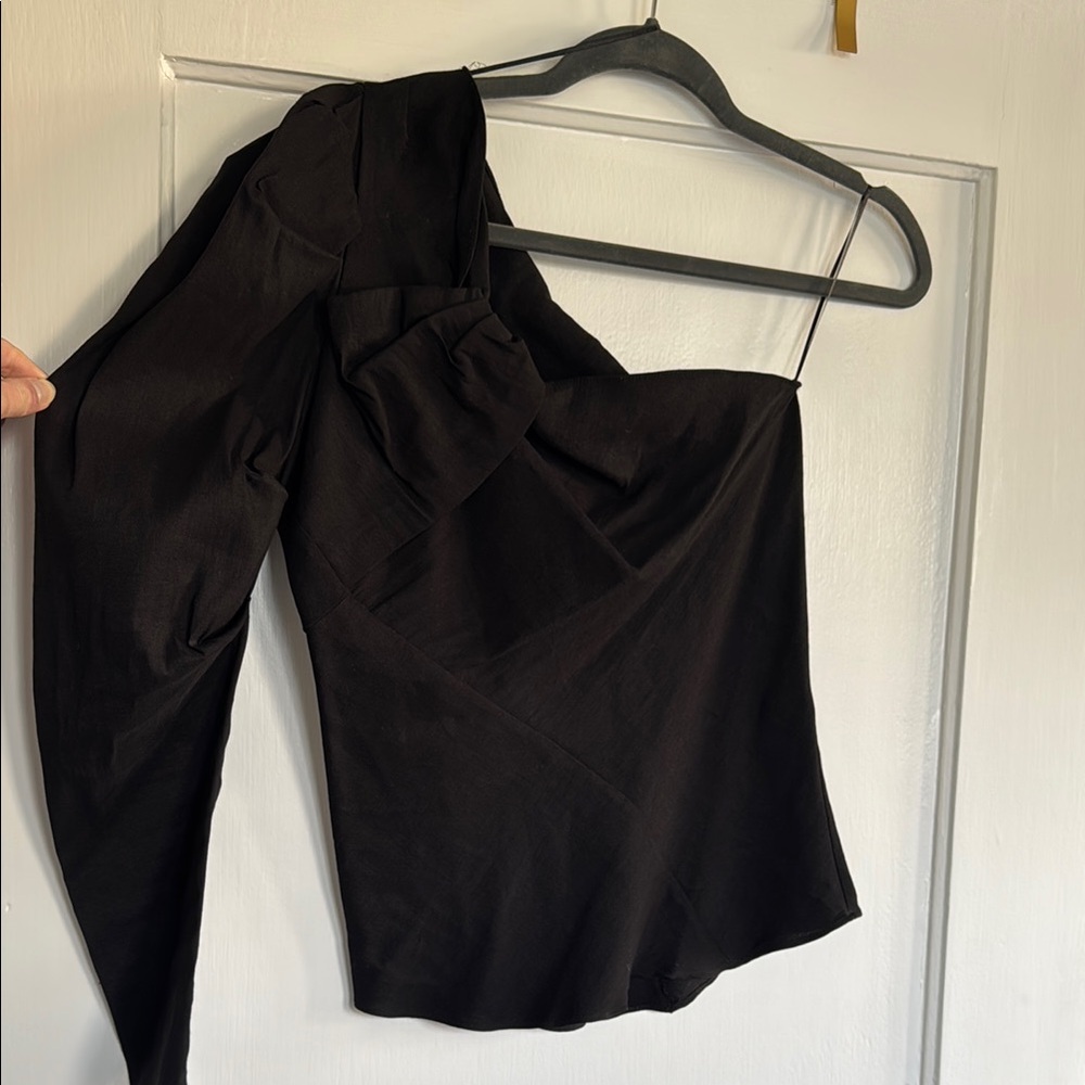 Zara One Shoulder Top
